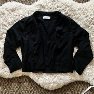 Calvin Klein Black 3/4 Sleeve Shrug